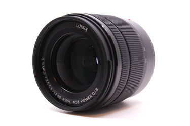 Objectif Panasonic Lumix G Vario 12-60mm f/3.5-5.6 ASPH Power O.I.S. - D'occasion