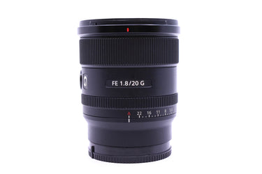 Objetivo Sony FE 20mm f/1.8 G - Usado