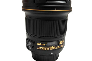 Objetivo Nikon AF-S 20mm f/1.8 G ED - Usado