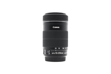 Objetivo Canon EF‑S 55‑250 mm f/4‑5.6 IS STM - Usado
