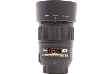 Objetivo Nikon AF-S Micro Nikkor 60mm f/2.8G IF-ED - Usado