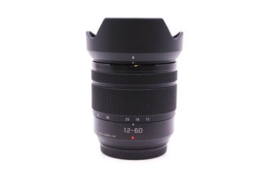Objetivo Panasonic Lumix G Vario 12-60mm f/3.5-5.6 ASPH Power O.I.S. - Usado