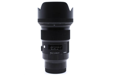 Objetivo Sigma 50mm f/1.4 DG HSM Art (Sony E) - Usado